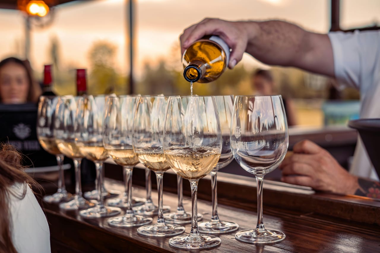 The pour